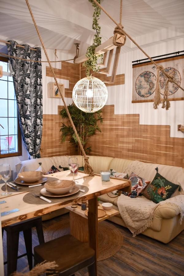 Le Cabanon H24,Atypique,Cosy,Port,Plage,Wifi,Netflix 滨海拉塞讷 外观 照片